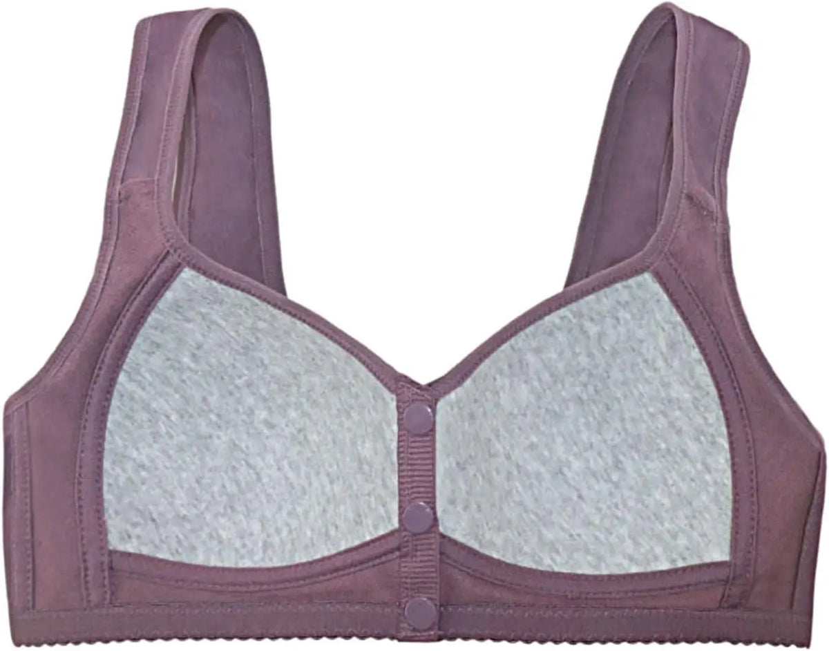 Importedโข Anti Sagging Front Open Cooling Cotton Bra ๐
