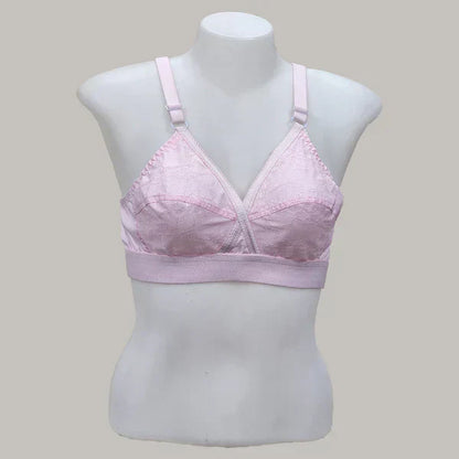 Pack of 4 Cross Design Women Ladies Girls Cotton Blouse Bra 🎁