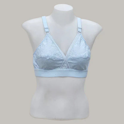 Pack of 4 Cross Design Women Ladies Girls Cotton Blouse Bra 🎁