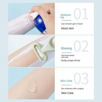 Imported™ Flawless Painless Women’s Razors – Bikini & Body Hair Removal, Safe for Sensitive Areas [Buy 1 Get 1 Free] 🎁