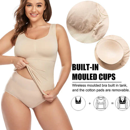 Imported™ Instant 2in 1 Camisoles Body Shapewear For (Women) 🎁