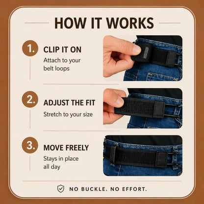 Imported™ Buckle Free Belt 😍