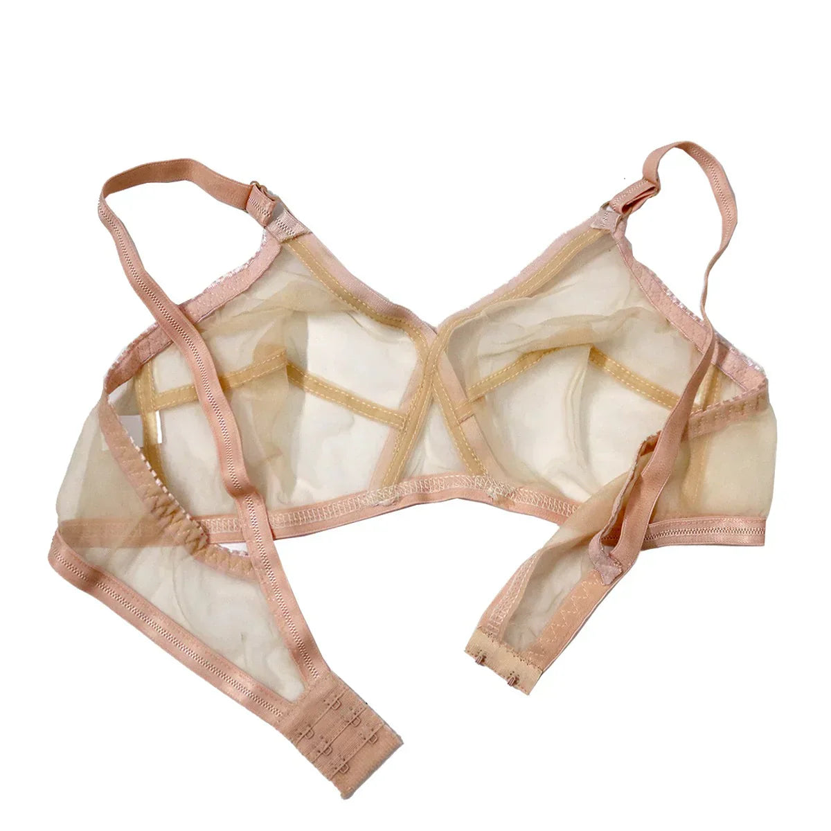Imported™ Non-Padded Wire Free Transparent Net Bra [Buy 1 Get 1 Free] 😍