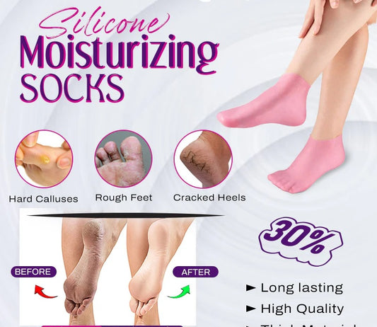 Silicone Moisturizing Socks