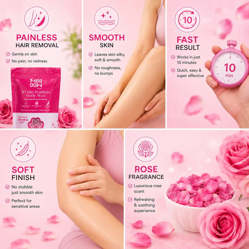 MEE OOW™ PAINLESS HAIR REMOVAL POWDER (Buy 1 Get 1 Free)