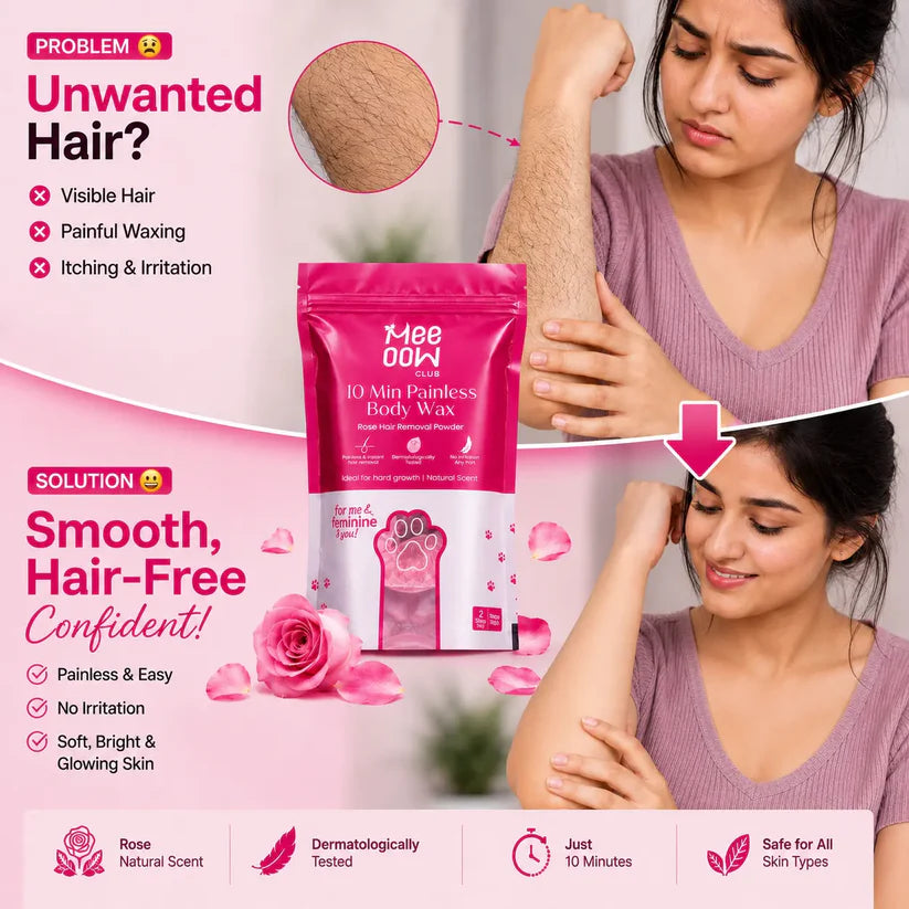 MEE OOW™ PAINLESS HAIR REMOVAL POWDER (Buy 1 Get 1 Free)