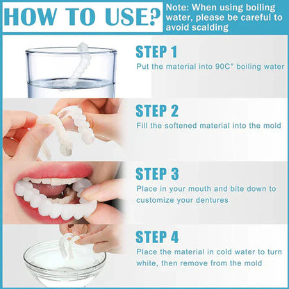 Instant Smile Reusable Snap On Veneers