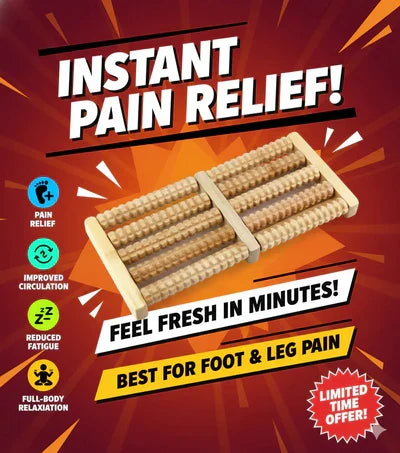 Wooden Foot Massager