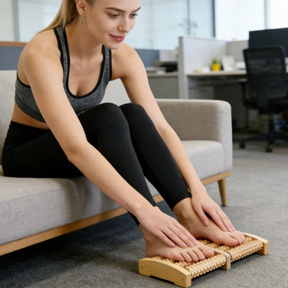 Wooden Foot Massager